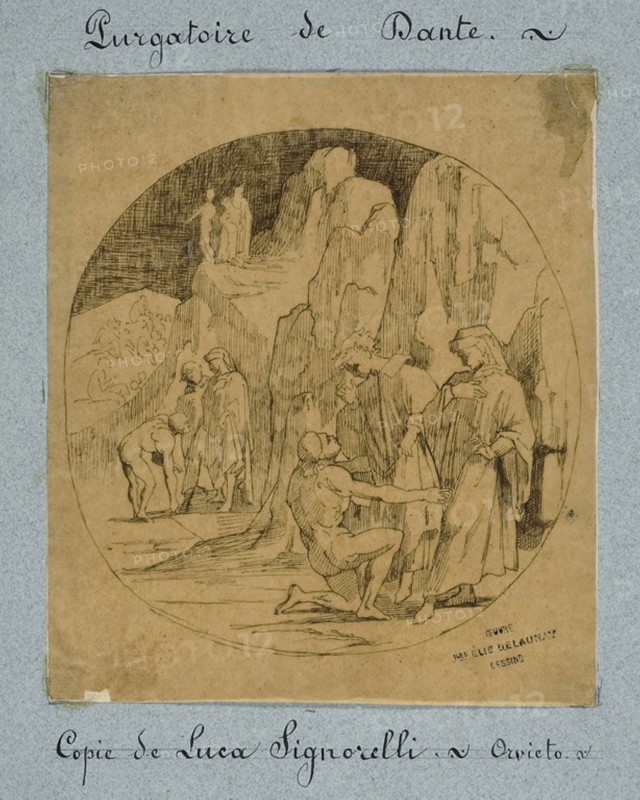 Dante's Purgatory, c. 1857.