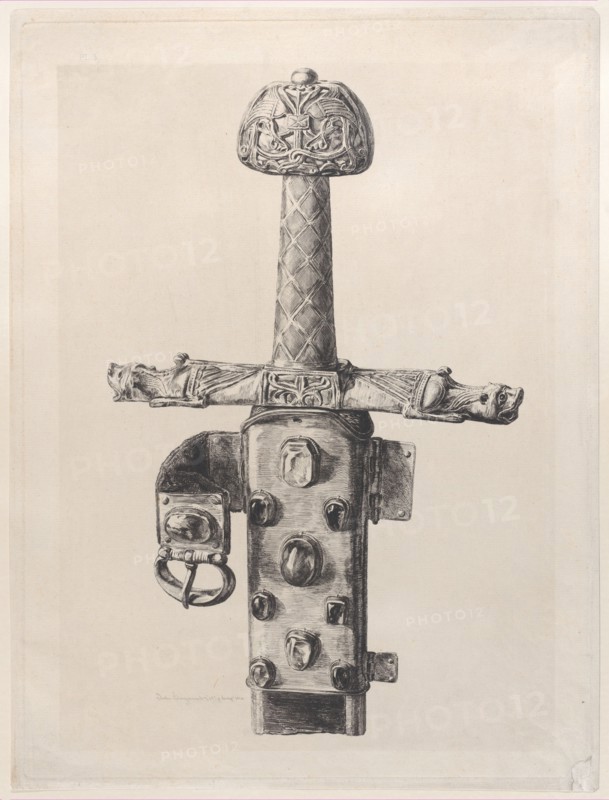 Sword of Charlemagne, 1864.