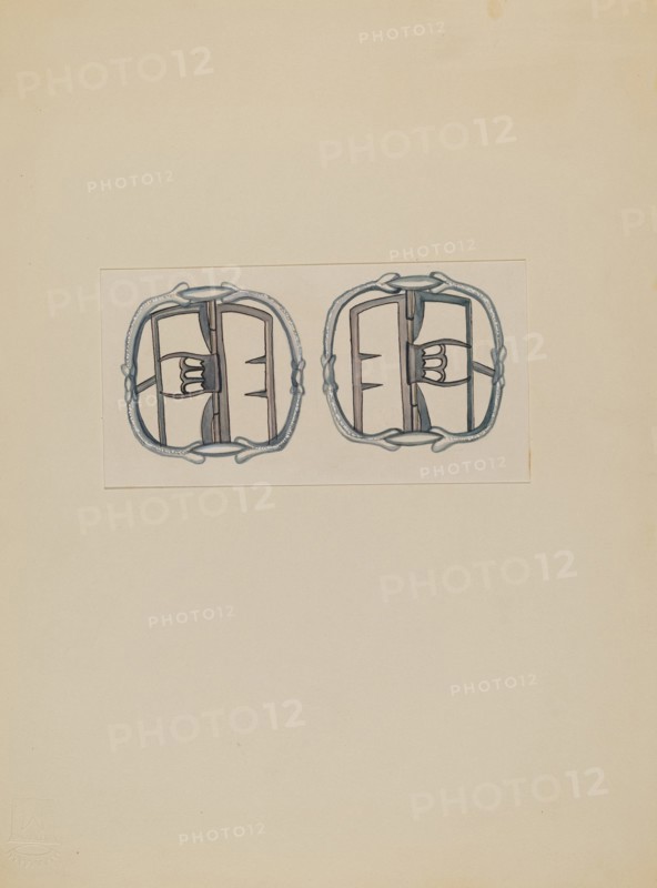 Man's Shoe Buckle, c. 1936.