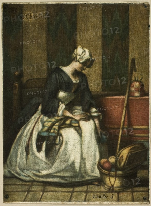 The Tapestry Worker, 1743.