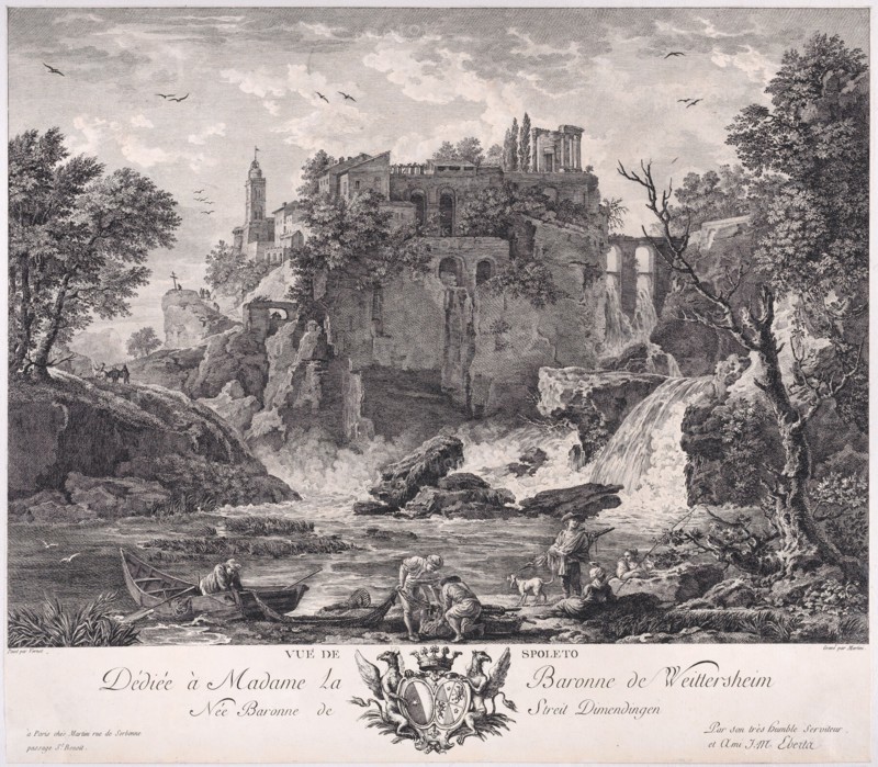 View of Spoleto, ca. 1770.