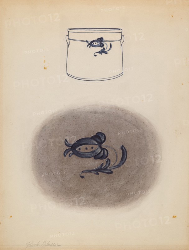 Crock, probably 1937/1938.