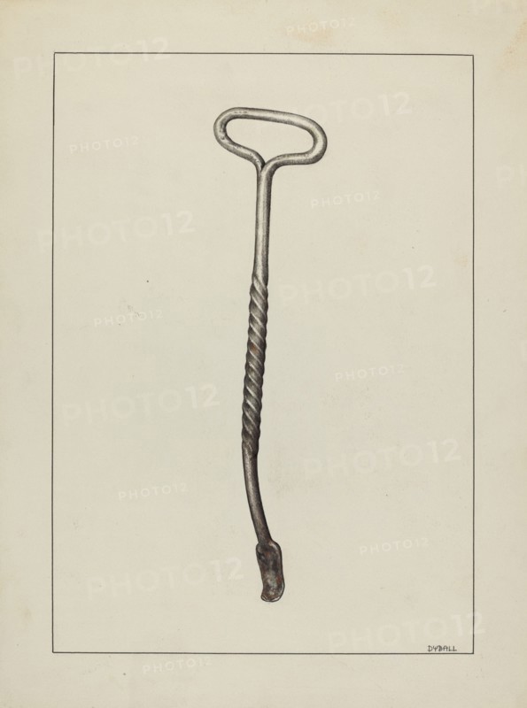 Stove Lid Lifter, c. 1937.