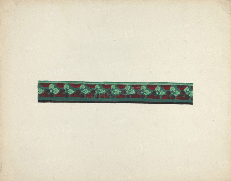 Wallpaper Border, c. 1939.