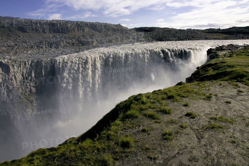 Dettifoss Falls, Iceland.