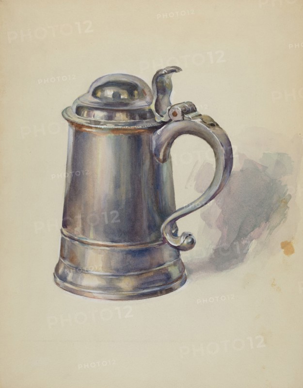 Pewter Tankard, c. 1936.