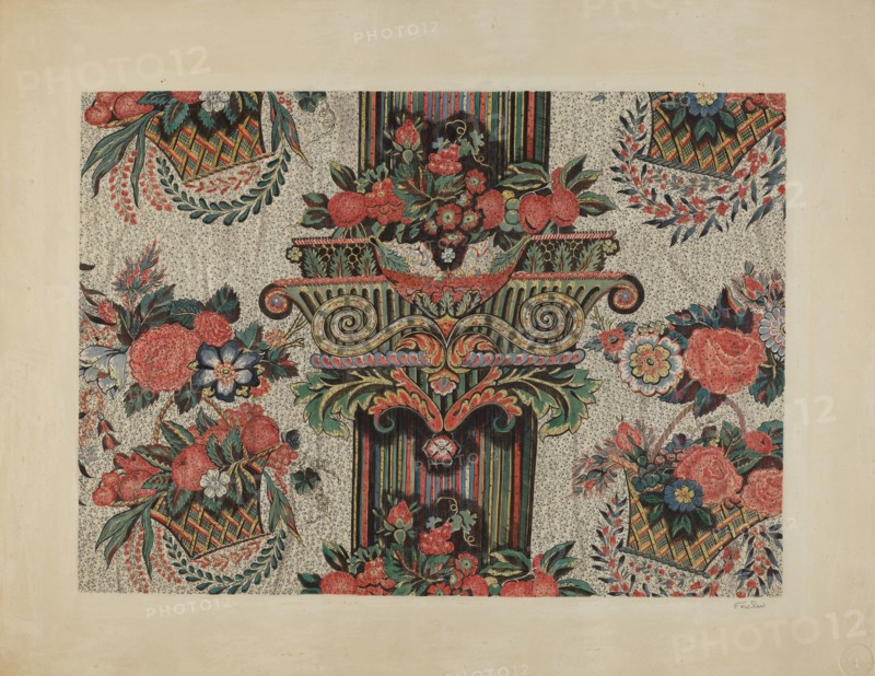 Printed Cotton, c. 1941.