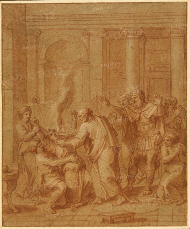 Death of Sapphira, n.d. Creator: Francois Verdier.