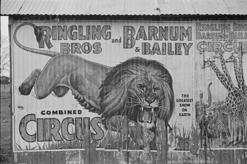 Circus poster, Alabama.
