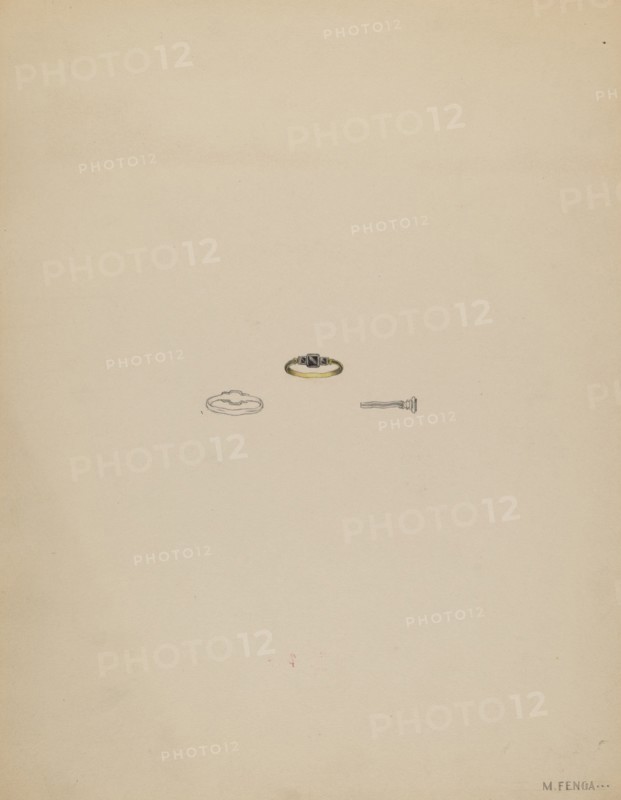 Mourning Ring, c. 1936.