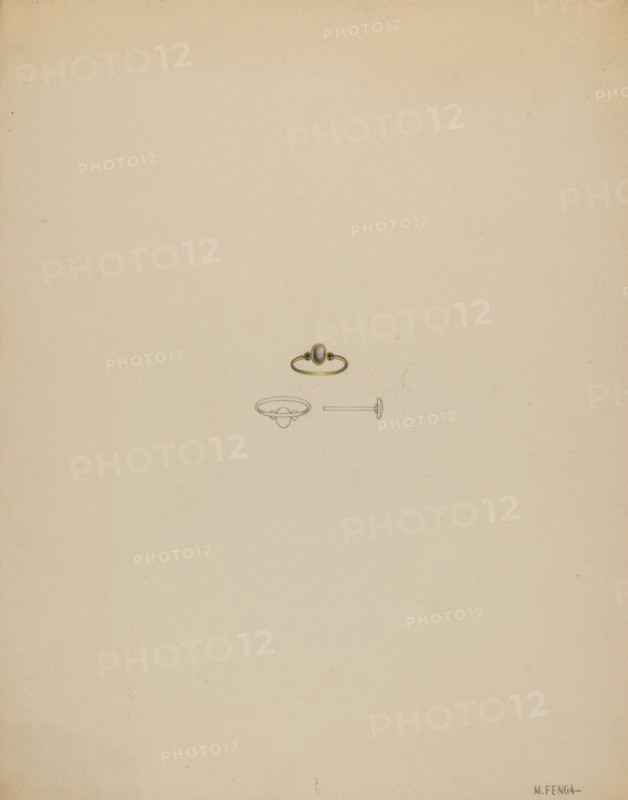 Mourning Ring, c. 1936.
