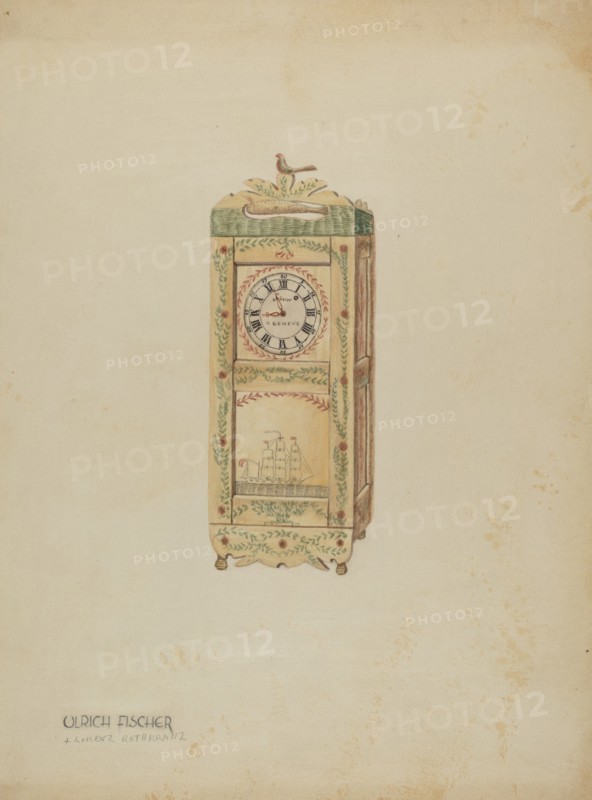 Watch Clock, 1935/1942.