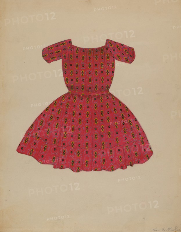 Child's Dress, c. 1936.