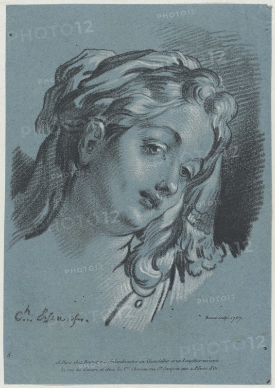 Head of a Woman, 1767.