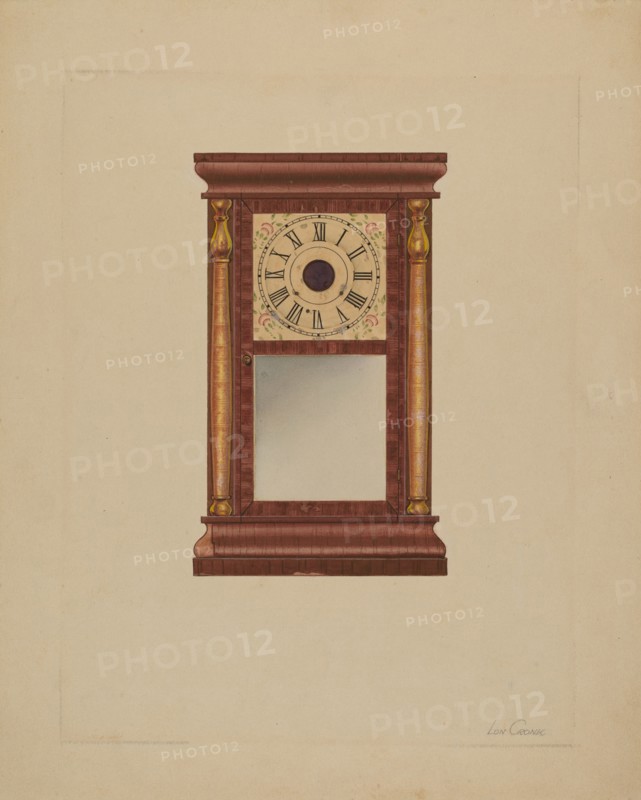 Mantle Clock, c. 1937.