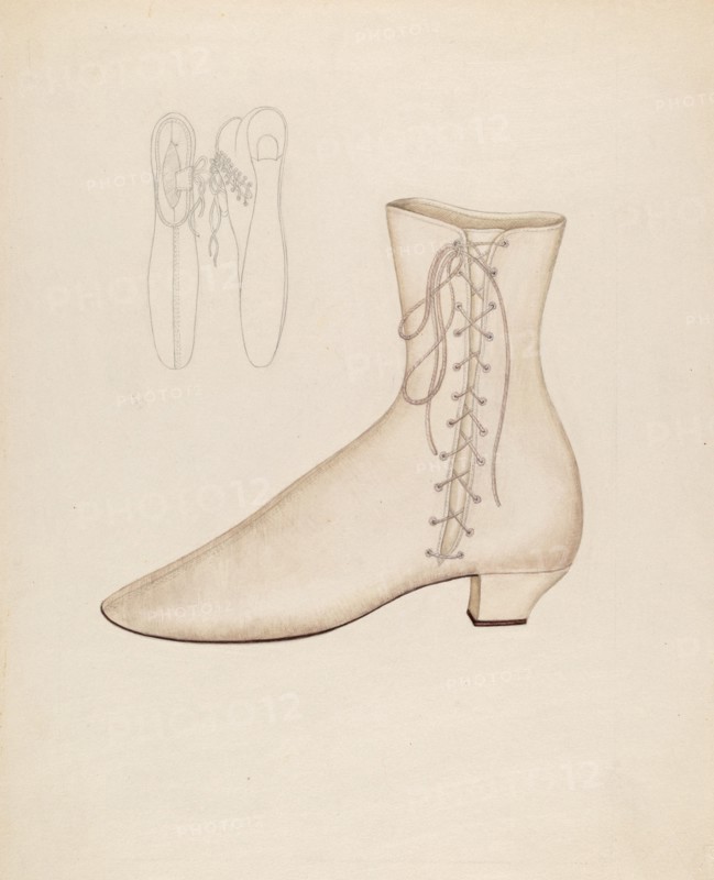 Woman's Shoe, c. 1937.