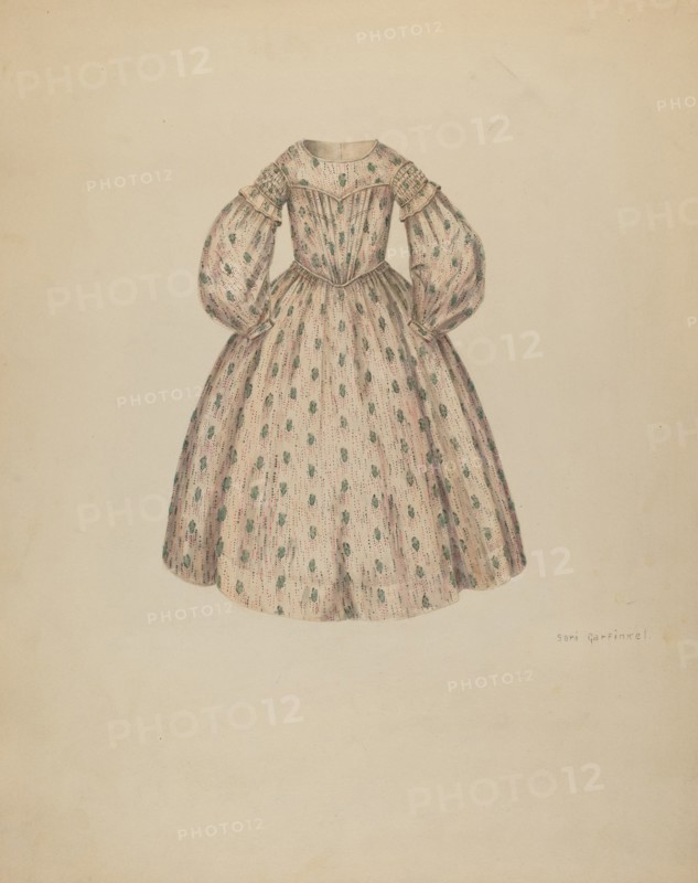 Girl's Dress, c. 1937.