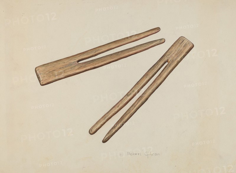 Clothes Pins, c. 1938.
