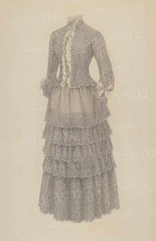 Bustle Dress, c. 1939.