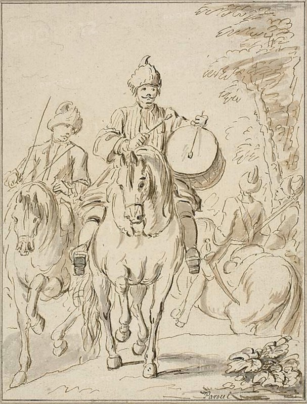 Oriental Riders, n.d.