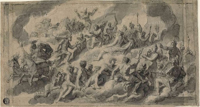 Gods on Olympus, n.d. Creator: Francois Verdier.