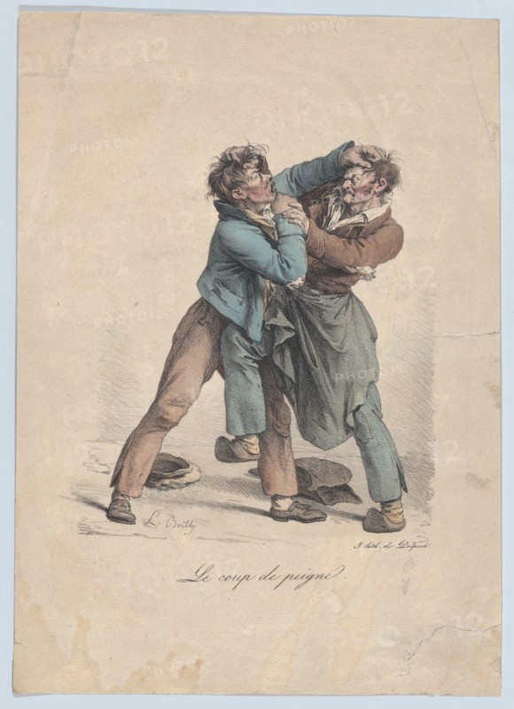 The Comb Punch, 1822.