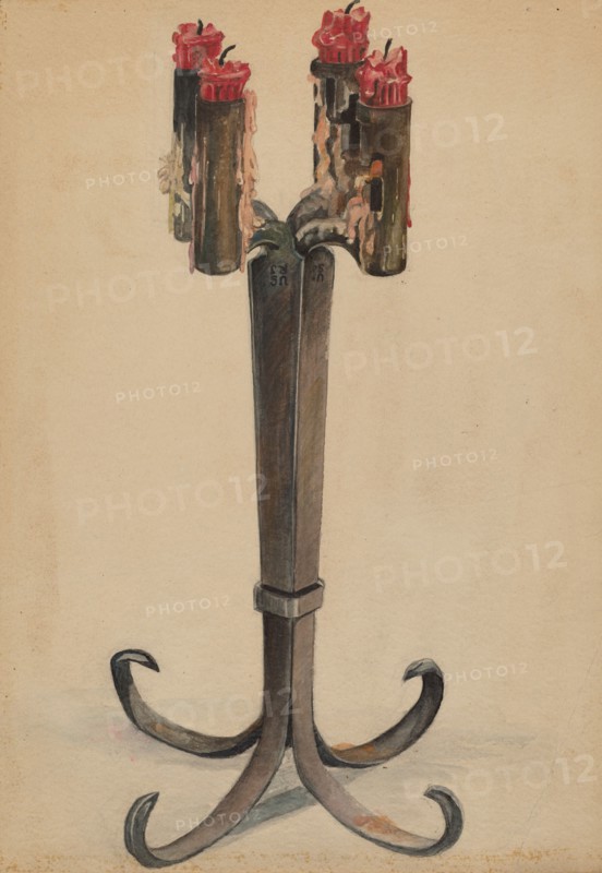 Candlestick, c. 1936.