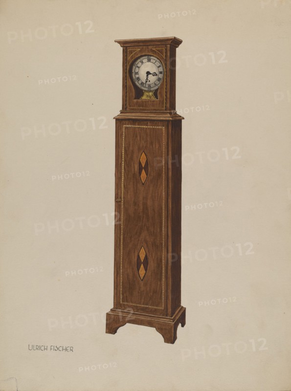 Shelf Clock, c. 1937.