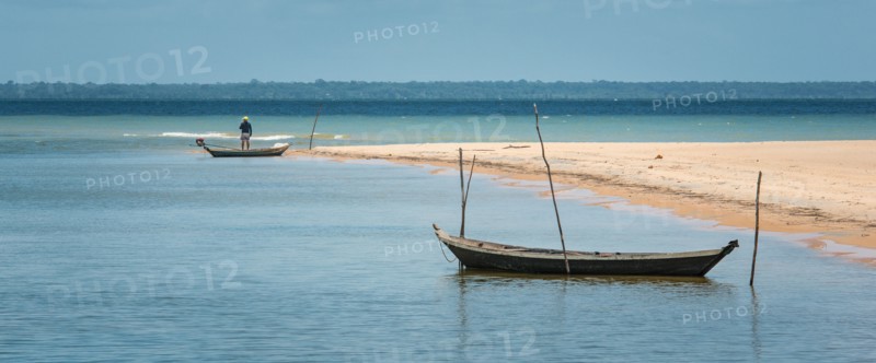 Beach in the Amazon.