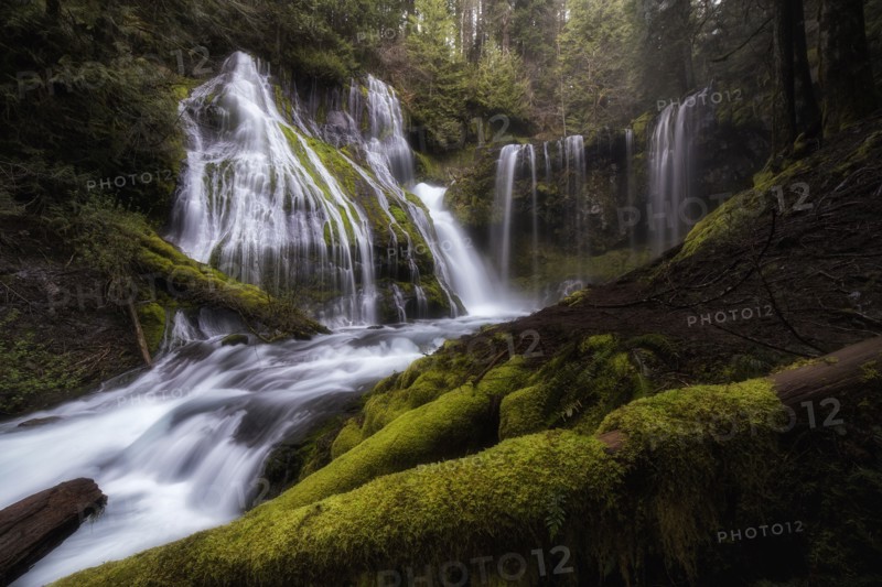 Panther Creek Falls.