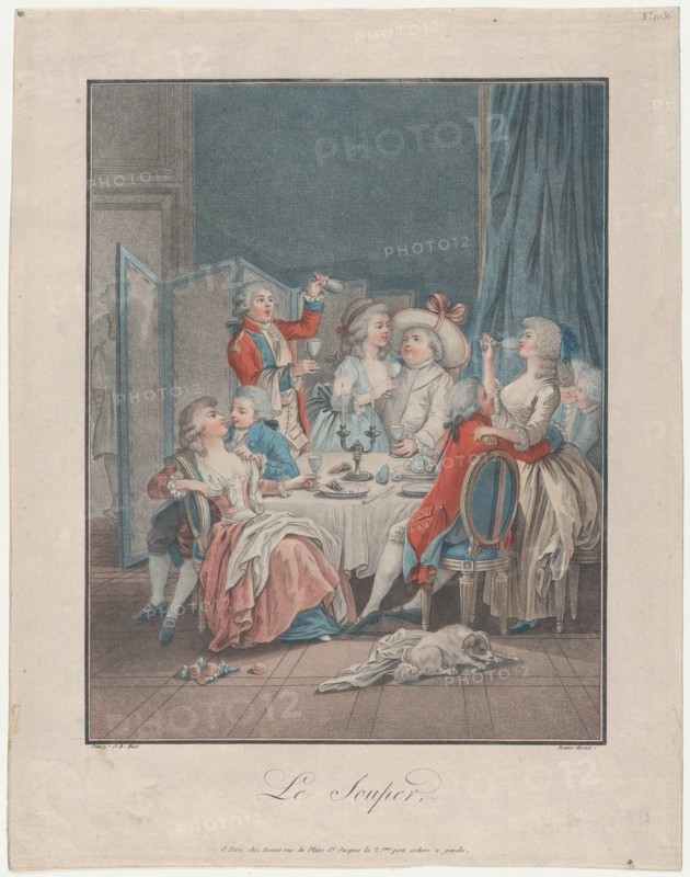 The Supper, 1787-93.
