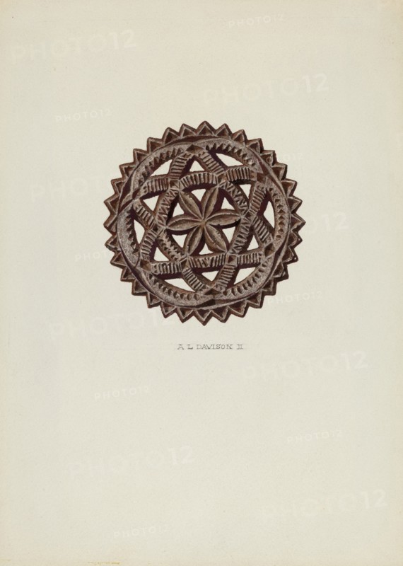 Iron Stand, c. 1940.
