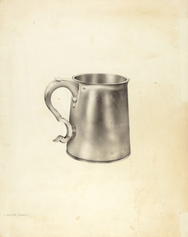 Silver Mug, c. 1938.
