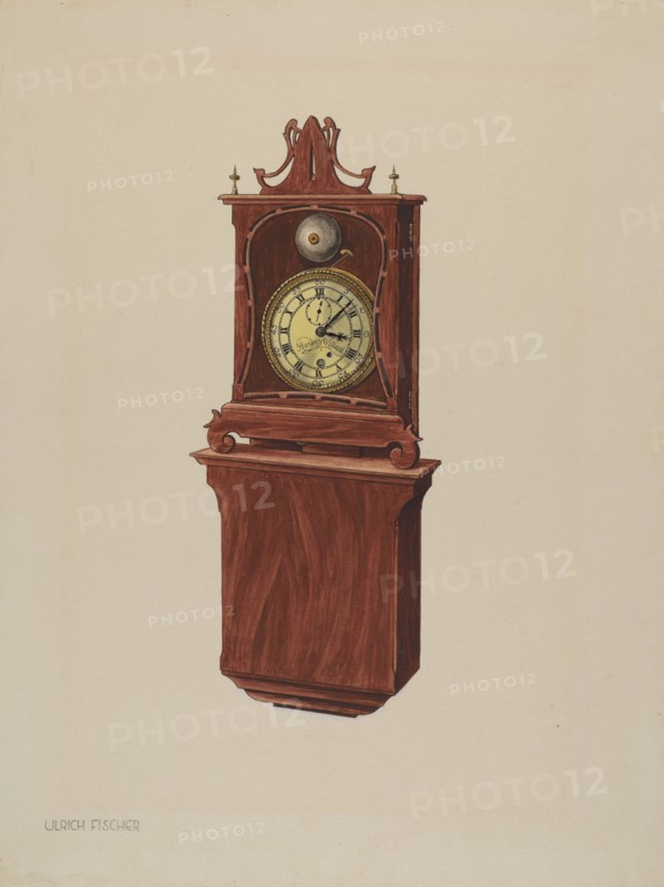 Wall Clock, c. 1937.