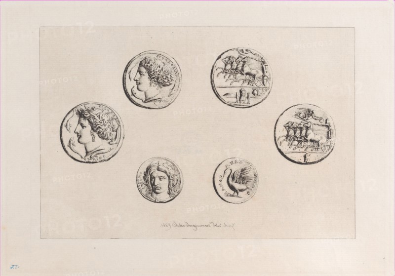 Greek Medals, 1863.