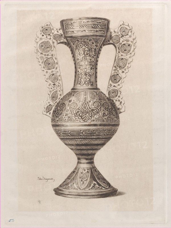Spanish Vase, 1862.