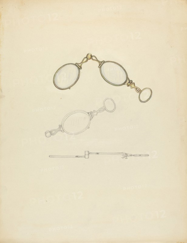 Lorgnette, c. 1940.