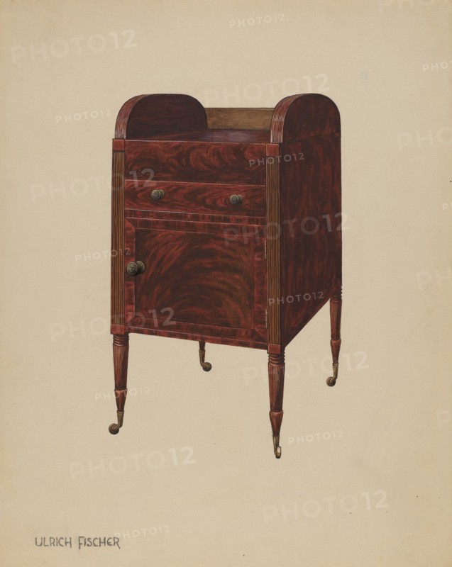 Washstand, c. 1937.