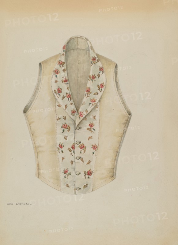 Waistcoat, c. 1937.