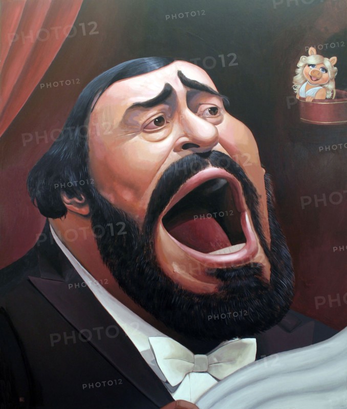 Luciano Pavarotti.