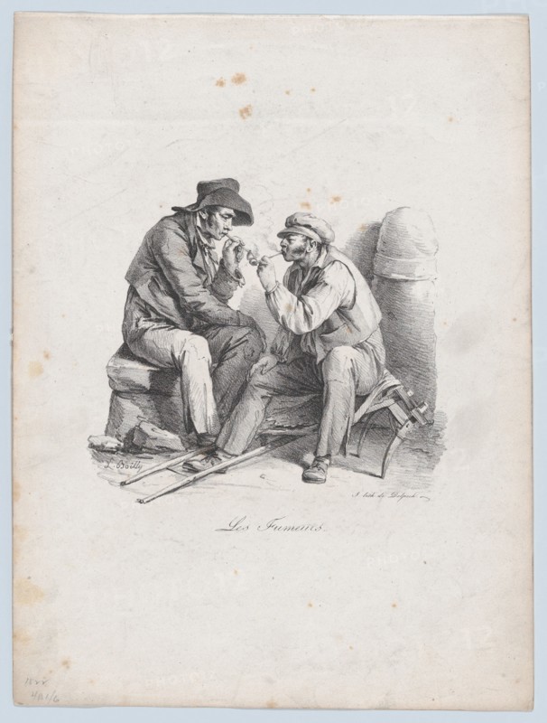 The Smokers, 1822.