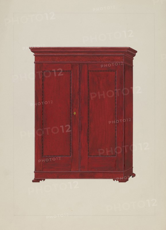 Wardrobe, c. 1937.