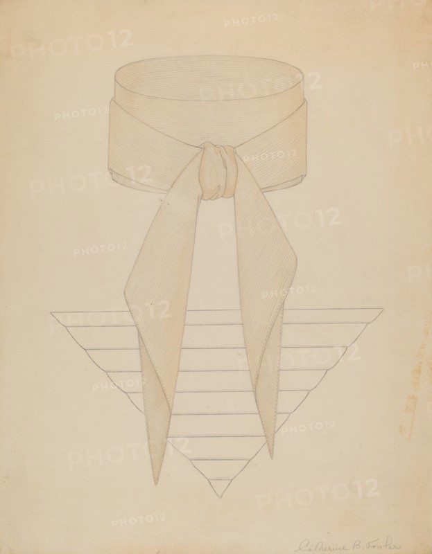 Cravat, c. 1937.