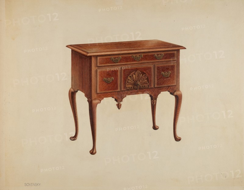 Lowboy, c. 1938.