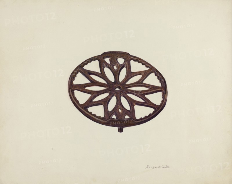 Trivet, c. 1942.