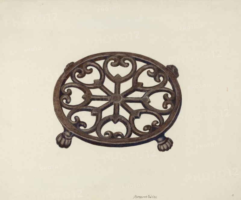 Trivet, c. 1941.