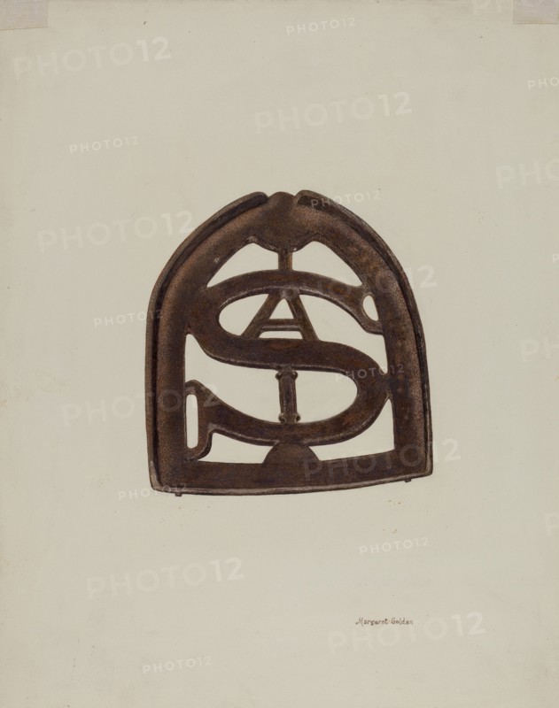 Trivet, c. 1941.
