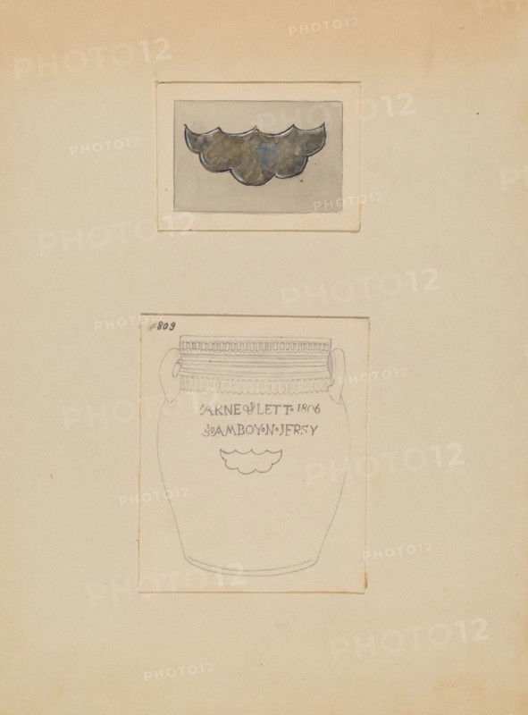 Crock, c. 1937.