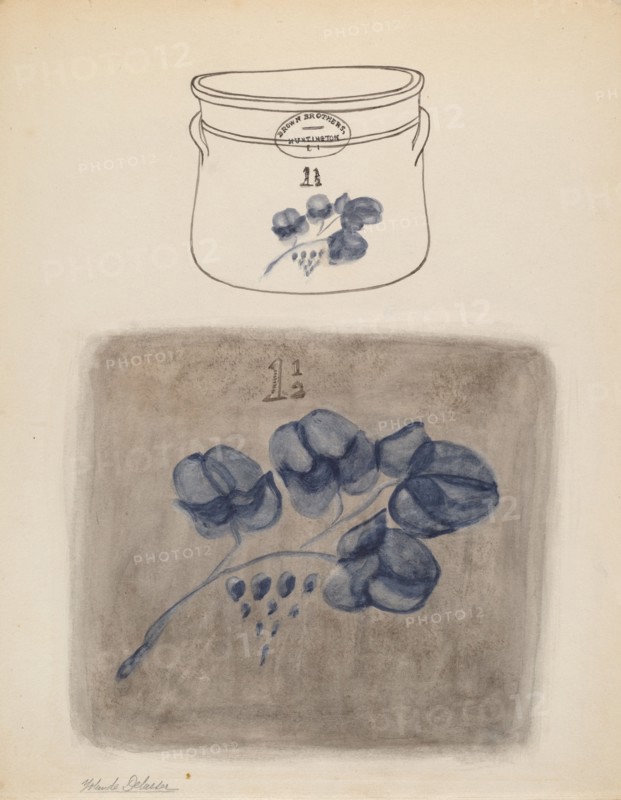 Crock, c. 1937.