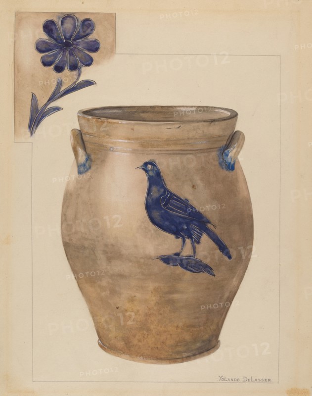 Crock, c. 1936.